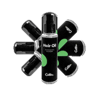 Hair Oil Sticker by Cutters Global