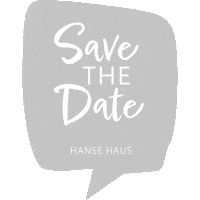 Date Bubble Sticker by Hanse Haus