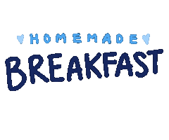 Morning Breakfast Sticker