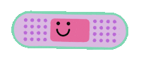 Fixing Band Aid Sticker by West Carolina London