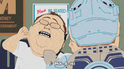 sport microphone GIF by South Park 