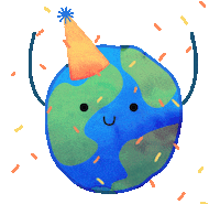 Celebrate Planet Earth Sticker by ONenvironment