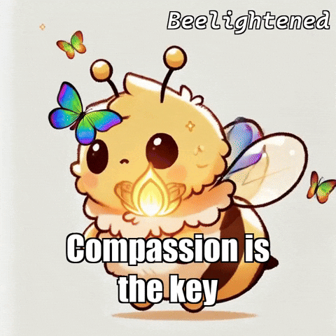 Rainbow Flower GIF by Beelightened