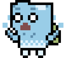 Scared Oh No Sticker