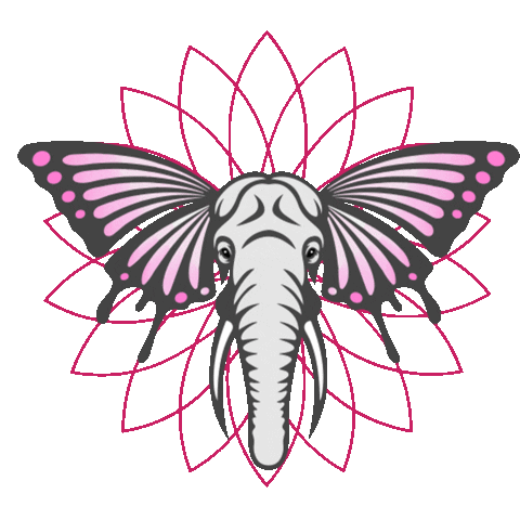 kamamalifestyle giphyupload logo pink fitness Sticker