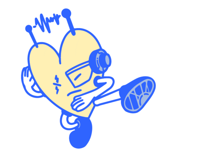 ejrl giphyupload heart kick karate Sticker