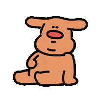 leewalee dog full ab 강아지 Sticker