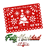 eltorobravo mexico navidad feliznavidad eltorobravo Sticker