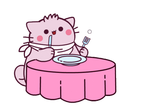 Cat Love Sticker by Pembe