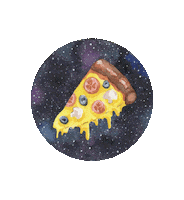 Space Love Sticker by malditapelirroja