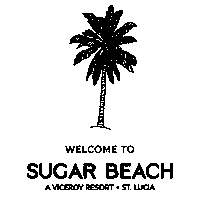 Palm Tree Vacation Sticker by Sugar Beach, A Viceroy Resort