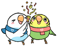 Bird Celebrate Sticker by MG