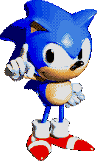 Sonic The Hedgehog No Sticker