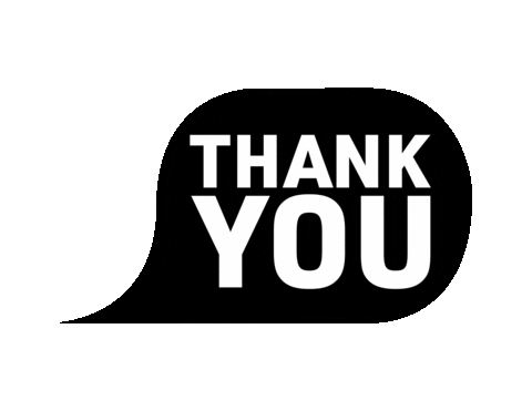 Thanks Sticker by Weinberg/Newton Gallery