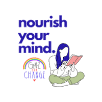 Reading Mentalhealth Sticker by Gen Z For Change