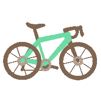 Bicycle Road Bike Sticker