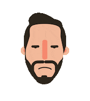 Rafinha Bastos Man Sticker by yogomotion