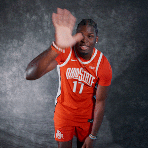 Basketball Hello GIF by Ohio State Athletics