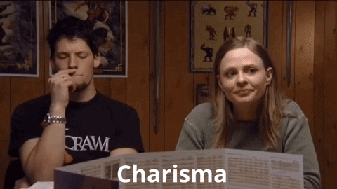 bronine giphygifmaker dungeons and dragons tabletop games charisma GIF