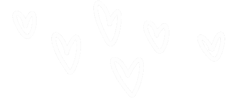 In Love Hearts Sticker