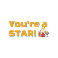Star Smiles Sticker by LittleSmilesFL