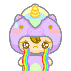 Sad Baby Sticker by kiktoyz