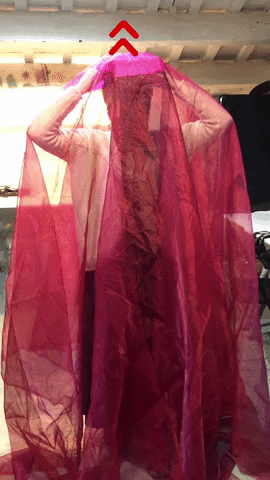 gudasingood giphyattribution performance veil GIF