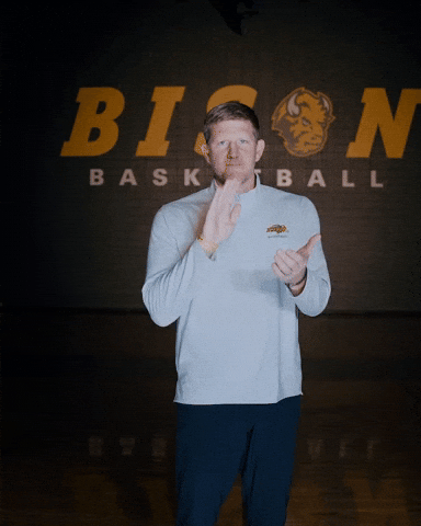 Bison Basketball GIF by NDSU Athletics