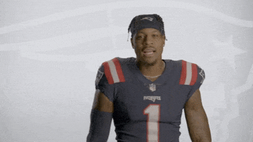 Lets Go Reaction GIF by New England Patriots