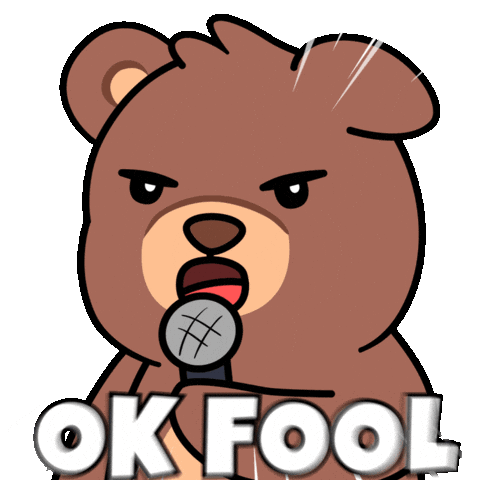Mic Drop Sticker by BEARISH
