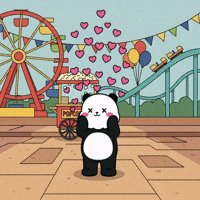 I Love You Hearts GIF by Kanpai Pandas