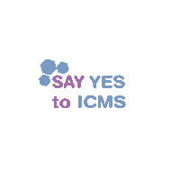 Sayyestoicms Sticker by icmsbg
