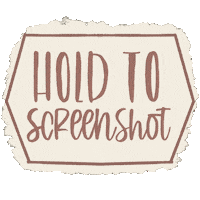 Hold Screenshot Sticker by Designs by Denae