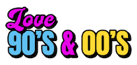 I Love 90S Sticker by Deja Vu Fesztivál