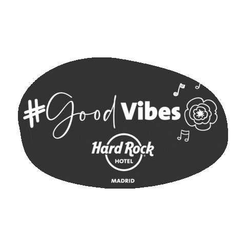 Vibes Sticker by Hard Rock Hotel Madrid
