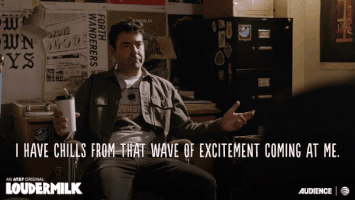 excited ron livingston GIF by AUDIENCE Network