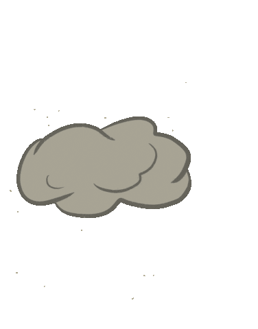 Thunder And Lightning Sky Sticker by choartemi