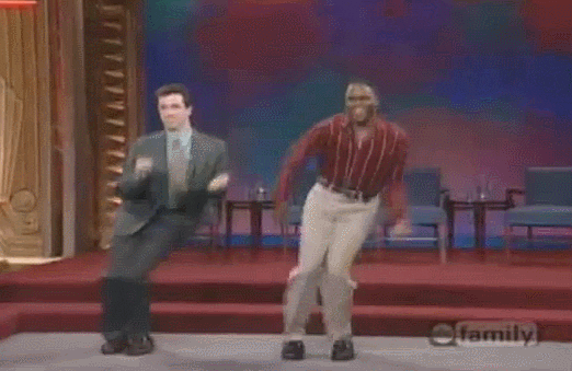 dance colbert GIF