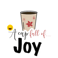 a cup full of christmas Sticker by Coffee Island Cyprus