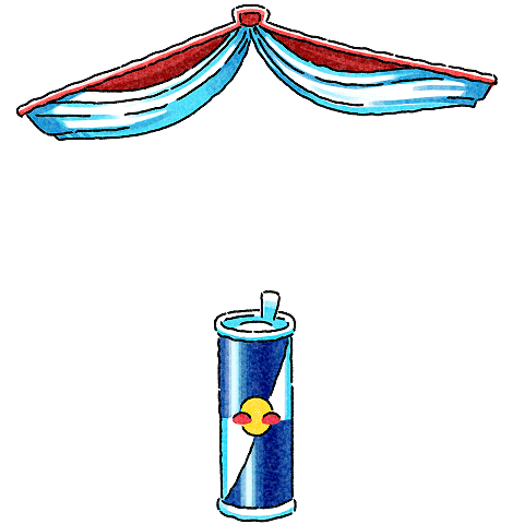 Book Flying Sticker by Red Bull
