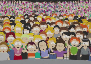happy fans GIF by South Park 