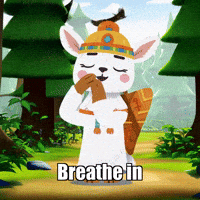 Peace Forest GIF by Llamaozi