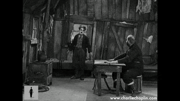 Silent Film Reaction GIF by Charlie Chaplin