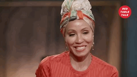 jada pinkett smith laugh GIF by Red Table Talk