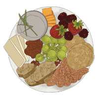 Charcuterie Sticker