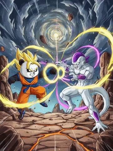 Fight GIF by Pandu Pandas