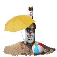 Summer Beer Sticker by Schlappeseppel