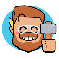 Hard Working Clash Of Clans Sticker