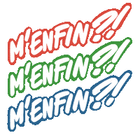 Gaston Lagaffe Sticker by Les Éditions Dupuis