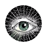 vicreg eye tarot ojo fulgor Sticker